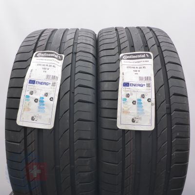 3. 235 45 20 4x CONTINENTAL 235/45 R20 100V XL ContiPremiumContact 5 SUV Sommerreifen 2024  VOLL WIE NEU
