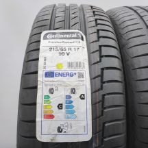 2. 215 65 17 2x CONTINENTAL 215/65 R17 99V PremiumContact 6 Sommerreifen 2021 VOLL 