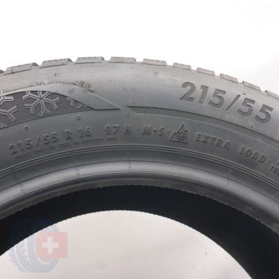 5. 215 55 16 2x ESA+TECAR 215/55 R16 97H XL SuperGrip PRO Winterreifen 2021 Ungebraucht  