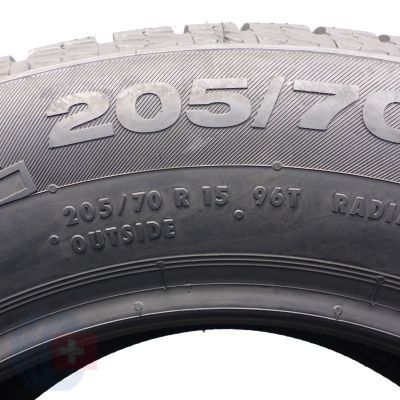5.  205 70 15 2x CONTINENTAL 96T CrossContact Winter Winterreifen 2022 VOLL WIE NEU 