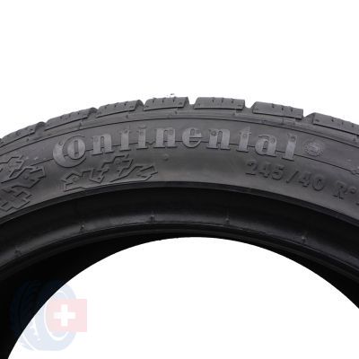 5. 245/40 R18 4x CONTINENTAL 97V XL ContiWinterContact TS810S MO Winterreifen 2017 7-7,2mm 5. 245/40 R18 4x CONTINENTAL 97V XL ContiWinterContact TS810S MO Winterreifen 2017 7-7,2mm