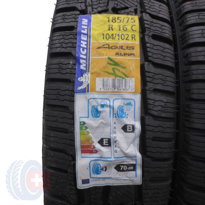 2. 4 x MICHELIN 185/75 R16C 104/102R Agilis Alpin Winterreifen 2014 VOLL Ungebraucht