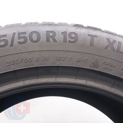 7. 255 50 19 4x CONTINENTAL 255/50 R19 107T XL WintrerContact TS870P SEAL Winterreifen 2022 7mm