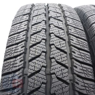 2. 205 75 16C 2x CONTINENTAL 205/75 R16C 113/111R VanContact Winter Winterreifen 2023 VOLL WIE NEU