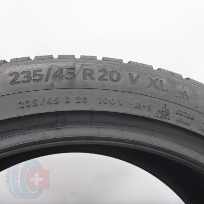 4. 235 45 20 1x CONTINENTAL 235/45 R20 100V XL WinterContact TS 870 P Winterreifen 2022 6,5mm