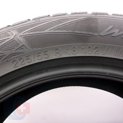 6. 225 55 18 2x VREDESTEIN 225/55 R18 102V XL Wintrac PRO Winterreifen 2022 7mm