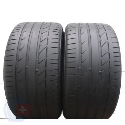 2 x BRIDGESTONE 295/35 ZR20 105Y XL Potenza S001 Sommerreifen 2015  4.7-5mm