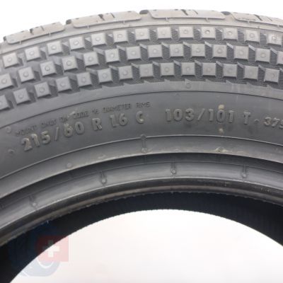 7.  215 60 16C 4x CONTINENTAL 215/60 R16C 103/101T VanContact Ultra Sommerreifen 2023 VOLL WIE NEU 