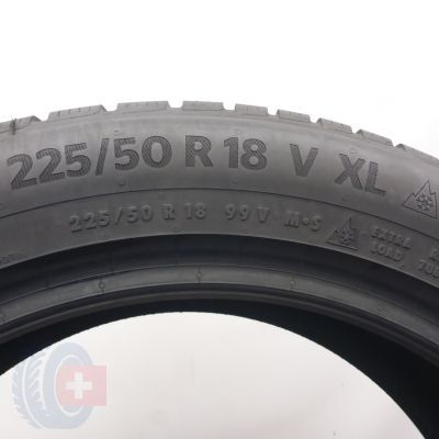 4. 225 50 18 2x CONTINENTAL 225/50 R18 99V XL WinterContact TS870P Winterreifen 2022 6,8mm