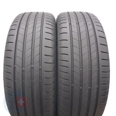 225 55 18 2x BRIDGESTONE 225/55 R18 98V Turanza T005 Sommerreifen 6,8mm 2019 Wie Neu