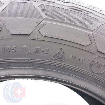 2. 205 65 16C 1x CONTINENTAL 205/65 R16C 107/105T VanContact Winter Winterreifen 2019 9mm