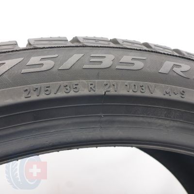 7. 275 35 21 2x PIRELLI 275/35 R21 103V XL Winter Sottozero 3 N0 Winterreifen 2022 6mm