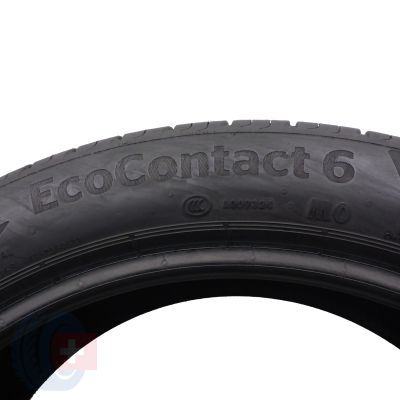 6. 225 45 18 4x CONTINENTAL 225/45 R18 91W EcoContact 6 MO Sommerreifen 6mm 2020/22