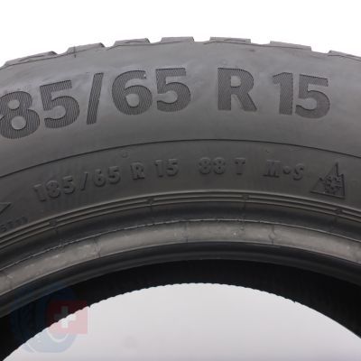 6. 185 65 15 2x CONTINENTAL 185/65 R15 88T WinterContact TS 870 Winterreifen 2022 8mm