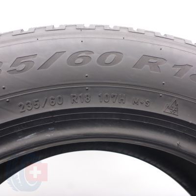 5. 235 60 18 2x PIRELLI 235/60 R18 107H XL Scorpion Winter Winterreifen 2014 6,2-5,8mm
