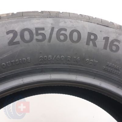 4. 205 60 16 1x CONTINENTAL 205/60 R16  92V EcoContact 6 Sommerreifen 2023 Ungebraucht    