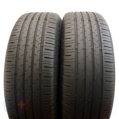 3. 4 x CONTINENTAL 215/65 R17 99V AO EcoContact 6 Sommerreifen 2020, 2021 5-6mm