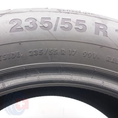 2. 235 55 17 1x CONTINENTAL 235/55 R17 99V ContiPremiumContact 5 AO Sommerreifen 2022 7mm