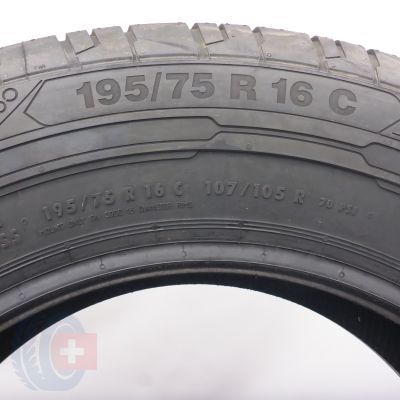 7. 195 75 16C 4x CONTINENTAL 195/75 R16C 107/105R ContiVanContact 200 Sommerreifen 2021 VOLL