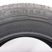 7. 195 75 16C 4x CONTINENTAL 195/75 R16C 107/105R ContiVanContact 200 Sommerreifen 2021 VOLL