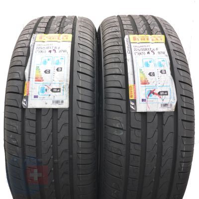 225 55 17 2x PIRELLI 225/55 R17 97W Cinturato P7 K1 RunFlat BMW Sommerreifen 2019 WIE NEU VOLL