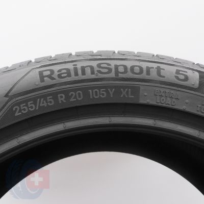 3. 255 45 20 1x UNIROYAL 255/45 R20 105Y XL Rain Sport 5 Sommerreifen  2023 7,2mm