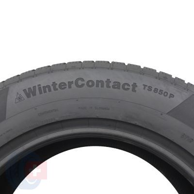 7. 255 60 17 4x CONTINENTAL 255/60 R17 106H WinterContact TS850P SUV Winterreifen 2018 VOLL Wie Neu