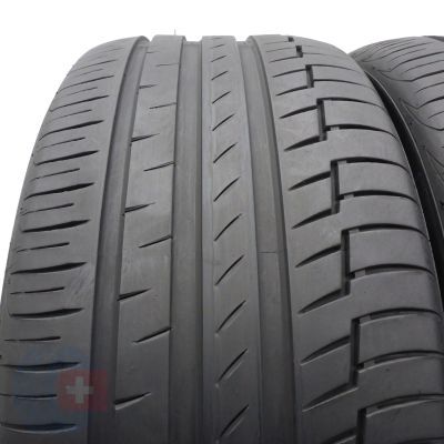 2. 255 45 18 2x CONTINENTAL 255/45 R18 99Y PremiumContact 6 Sommerreifen 2016 6mm
