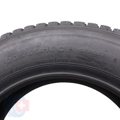 4. 205 65 16C 1x BRIDGESTONE 205/65 R16C 107/105T Blizzak W800 Sommerreifen M+S 2012 UNGEBRAUCHT