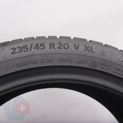 7.  235 45 20 4x CONTINENTAL 235/45 R20 100V XL WinterContact TS870P Winterreifen 2025 8,8mm