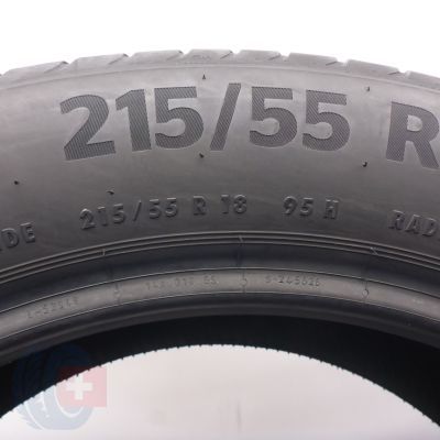 6.  215 50 18 2x CONTINENTAL 215/50 R18 95H PremiumContact 6 Sommerreifen 2019 6,5mm