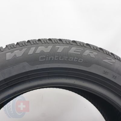 6. 205 55 16 2x PIRELLI 205/55 R16 91H Winter 2 Cinturato Winterreifen 2021 7,8-8mm