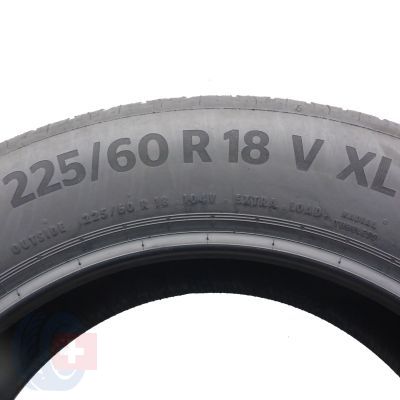 5. 225 60 18 4x CONTINENTAL 225/60 R18 104V XL EcoContact 6 Sommerreifen 2021, 2022 5,5-5,8mm