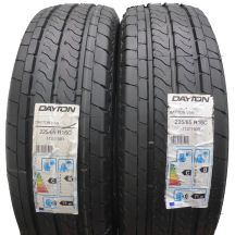 3. 4 x DAYTON 225/65 R16C 112/110R VAN Sommerreifen 2018 VOLL Wie Neu