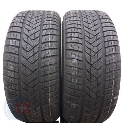 2 x PIRELLI 255/40 R18 95H Sottozero 3 Winter AR RUN FLAT Winter Tyres 2019 WIE NEU VOLL