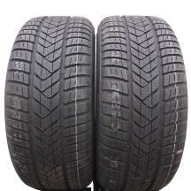 2 x PIRELLI 255/40 R18 95H Sottozero 3 Winter AR RUN FLAT Winter Tyres 2019 WIE NEU VOLL