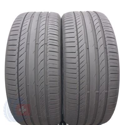 255 40 21 2x CONTINENTAL 255/40 R21 102Y XL ContiSportContact 5 BMW Seal Sommerreifen 6,2mm 2015