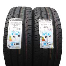 215 60 16C 2x CONTINENTAL 215/60 R16C 103/101T ContiVanContact 200 Sommerreifen 2019 VOLL WIE NEU
