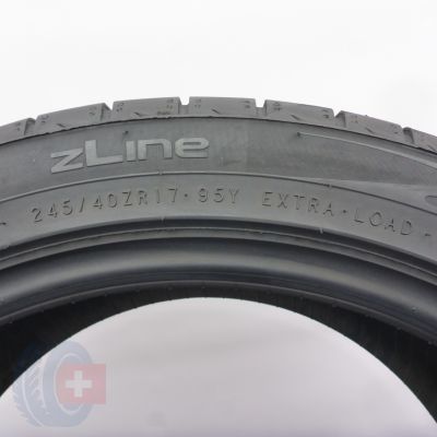 5. 245 40 17 2x NOKIAN 245/40 ZR17 95Y XL ZLine Sommerreifen 2016 7,5mm