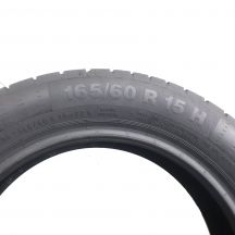 7. 4 x CONTINENTAL 165/60 R15 77H ContiEcoContact 5 Sommerreifen DOT16  6.4-7mm 