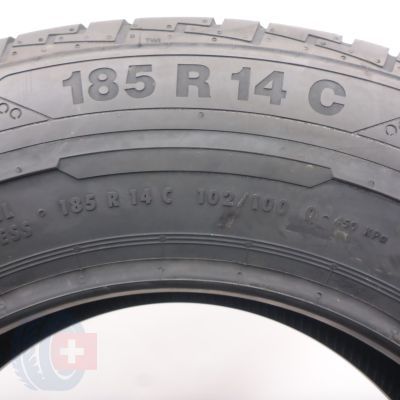 6. 185 80 14C 2x CONTINENTAL 185/80 R14C 102/100Q ContiVanContact 100 Sommerreifen 2022 VOLL  6. 185 80 14C 2x CONTINENTAL 185/80 R14C 102/100Q ContiVanContact 100 Sommerreifen 2022 VOLL