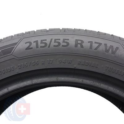 4. 215 55 17 2x BARUM 215/55 R17 94W Bravuris 5HM Sommerreifen 2021 6,5-7mm