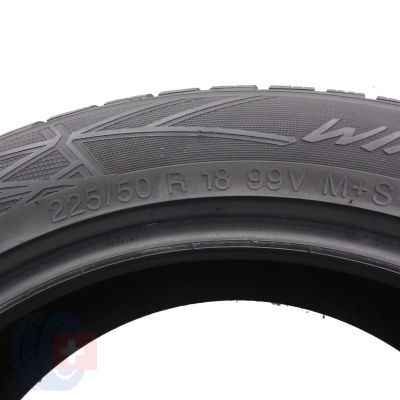 6. 225 50 18 4x VREDESTEIN 225/50 R18  99V XL Wintrac Pro Winterreifen 2019, 2022 7,5-7,8mm