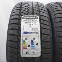 2. 235 55 19 2x CONTINENTAL 235/55 R19 101H WinterContact TS 850p SUV M0E RFT Winterreifen 2022 Ungebraucht  