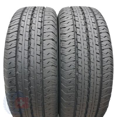 225 65 16C 2x NOKIAN 225/65 R16C 112/110T cLine Sommerreifen 2016 8,9-9,2mm