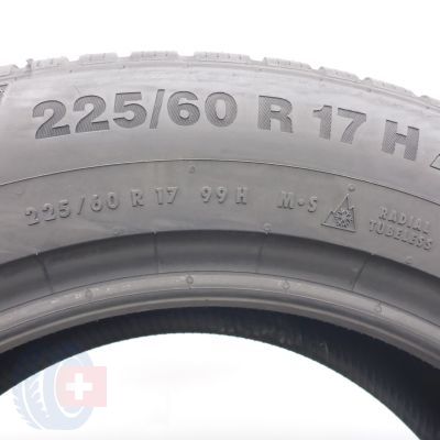 7. 225 60 17 2x CONTINENTAL 225/60 R17 99H WinterContact TS 850 P SUV Winterreifen 2017 8,8-8,2mm