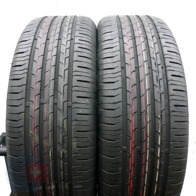 4.  215 60 17 4x CONTINENTAL 215/60 R17 96H EcoContact 6 Sommerreifen 2020 VOLL WIE NEU 