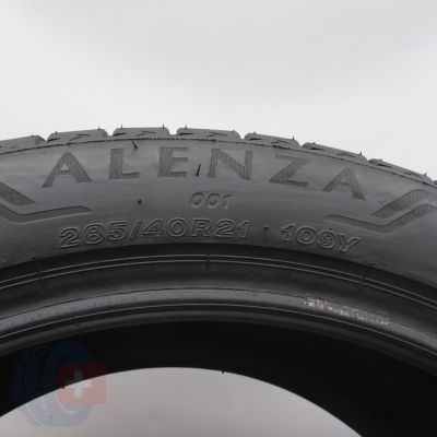 6. 285 40 21 2x BRIDGESTONE 285/40 R21 109Y XL Alenza 001 Sommerreifen 2023 8-7,8mm 
