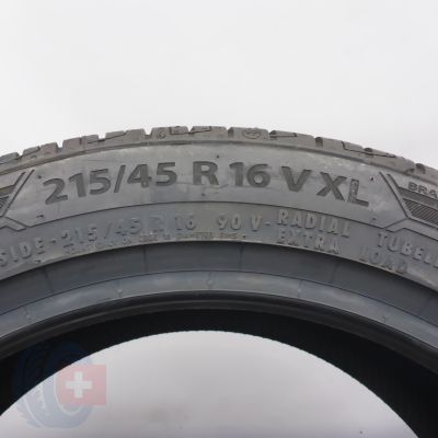 5.  215 45 16 2x BARUM 215/45 R16 90V XL Bravuris 5 Sommerreifen 2023 VOLL WIE NEU 