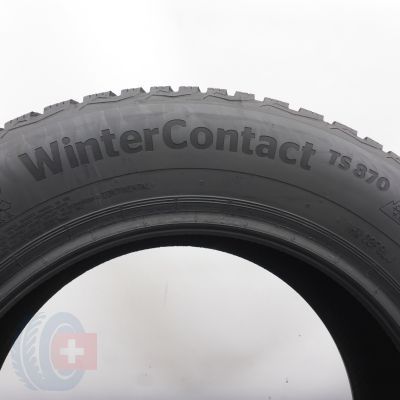 6. 195 65 15 2x CONTINENTAL 195/65 R15 91T WinterContact TS870P Winterreifen 2024 7-7,2mm
